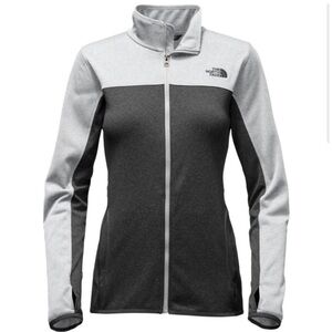 North Face Women's Amazie Mays Full Zip Jacket Thumb Holes Size Large